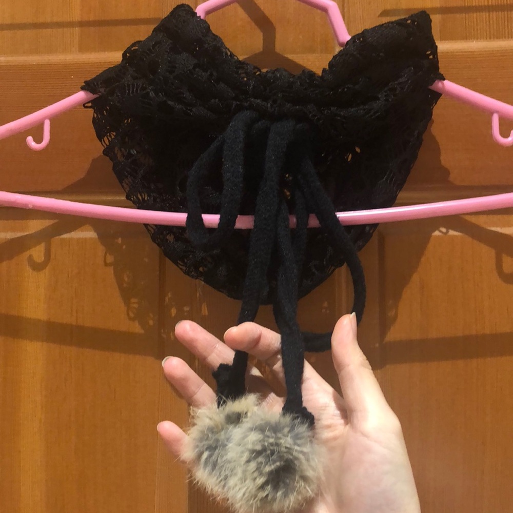 Bundle! Black lace scarves